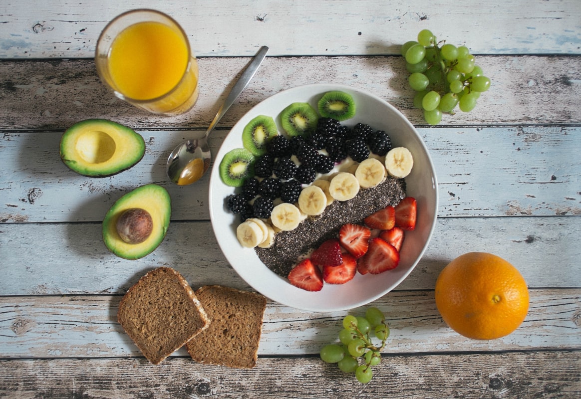 Gesundes herzfreundliches Essen